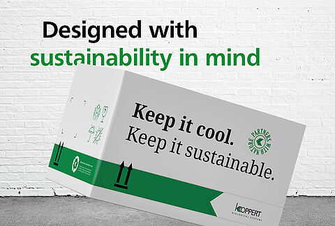 Новая упаковка Копперт: 100% перерабатываемые коробки из картона