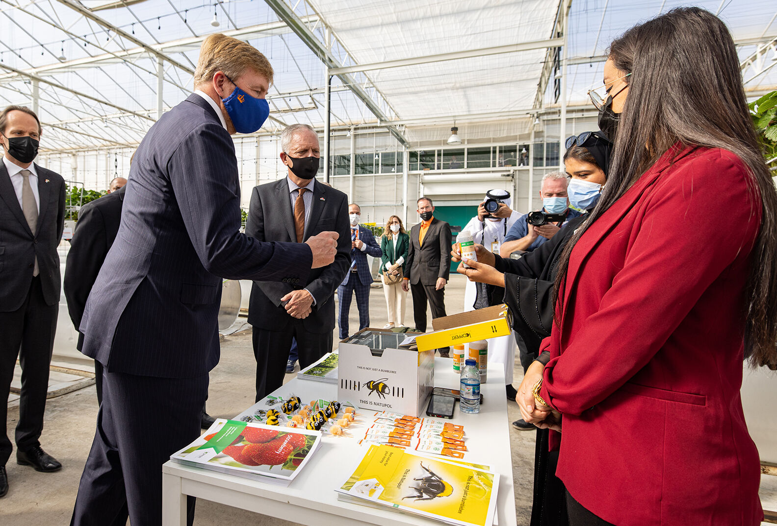 Визит голландского короля на «Экспо-2020» в Дубае: официальное открытие павильона Нидерландов и встреча с главой Koppert B.V.