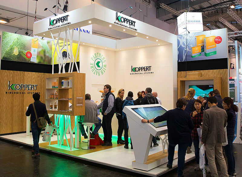 Стенд Koppert на выставке IPM Essen 2020